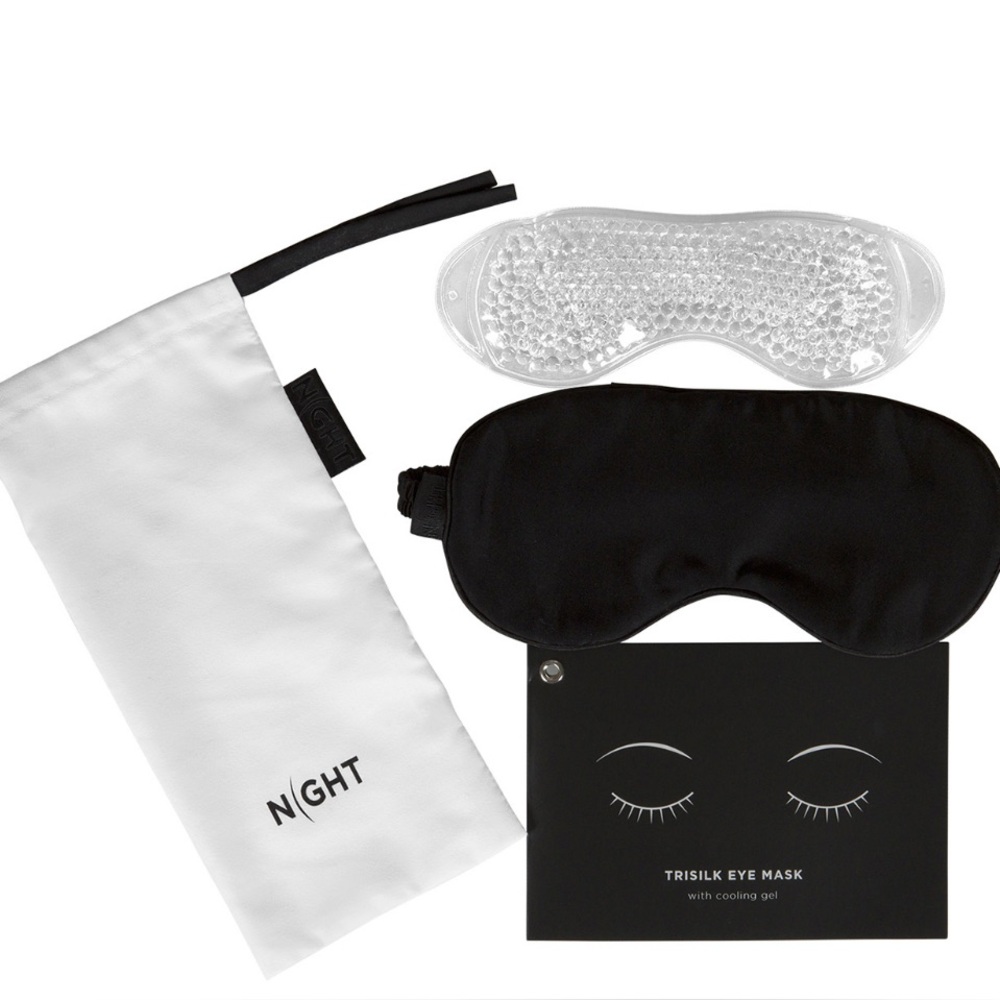 Trisilk Eye Mask With Cooling Gel NWT sold out